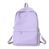 Lightweight Solid Color School Backpack Casual Travel Bookbag For Students And Daily Use 11