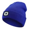 USB Rechargeable LED Beanie Hat Winter Knit Cap With Removable Headlight 9