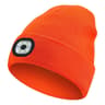 USB Rechargeable LED Beanie Hat Winter Knit Cap With Removable Headlight 11