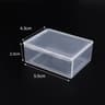 Clear Plastic Storage Box With Lid Multipurpose Organizer Case For Jewelry Crafts And Office Suppli 9