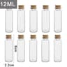 Mini Glass Wishing Bottles With Cork Stoppers For DIY Crafts Party Favors And Gifts 11