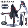 T13 Multi Jointed Swordsman Action Figure Poseable Warrior Collectible 8