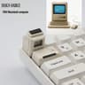 RetroMac Glowing Mini Computer Keycap 6