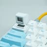 RetroMac Glowing Mini Computer Keycap 7