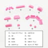 16 Piece Laptop Port Covers 6