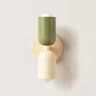 Cream Twin Glow Wall Lamp 7
