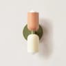 Cream Twin Glow Wall Lamp 20