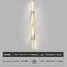 Crystelle Radiant LED Wall Lamp 5