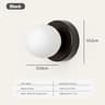 Nordlume G9 Glass Orb Sconce 6