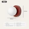 Nordlume G9 Glass Orb Sconce 8