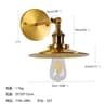 American Retro Iron Wall Sconce 11