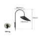 Danish Swivel Leaf Wall Sconce 11