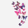 FlutterPop Colorful Butterfly Decal Set 12