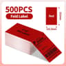 Phomemo FanFold Thermal Shipping Labels 4x6 Inches 9