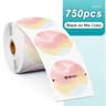Phomemo Rainbow Thermal Label Stickers 25