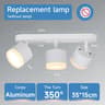 Rotatable GX53 Multi Head Ceiling Spotlights 12