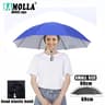 Rain Umbrella Hat Foldable UV Protection Cap 9