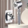 High Pressure Handheld Shower Head With 5 Spray Modes And One Button Water Stop For Bathroom Use 17