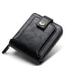 Luxury Leather RFID Mens Zipper Wallet With Coin Pocket 13