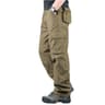 Men Tactical Cargo Pants Cotton Outdoor Work Trousers 13
