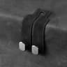 Car Seat Back Double Hook Suede Rear Storage Organizer 6
