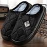 Fur Slippers Men Home EVA Platform Cushion Warm Soft Indoor Living Room Shoes 8