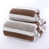 Striped Pattern Quick Dry Soft Towel Set For Bathroom And Face Care 10