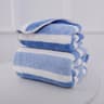 Striped Pattern Quick Dry Soft Towel Set For Bathroom And Face Care 8