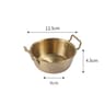 Stainless Steel Golden Instant Noodle Bowl With Handle 7