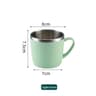 Double Layer Stainless Steel Coffee Mug With Plastic Handle For Home And Office 9
