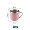 Double Layer Stainless Steel Coffee Mug With Plastic Handle For Home And Office 6