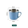 Double Layer Stainless Steel Coffee Mug With Plastic Handle For Home And Office 8
