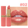 Long Lasting Matte Velvet Lipstick With Pearlescent Pink Glitter Shimmer Finish 8