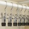 Closet Clothes Organizer Pegs With Hook For Laundry And Clothing Storage 8