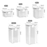 Sealed Kitchen Grain Storage Organizer Plastic Moisture Proof Food Container Set 7