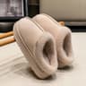 New Fluffy Mens Slippers Winter With Thick Sole For Indoor Anti Slip And Warmth At Home With Fur Li 7