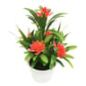 Artificial Flowers Plant Pot Fake Plastic Flowers Home Office Decoration 8