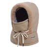 Cold Weather Thermal 3 In 1 Scarf Winter Windproof Hood Hat With Plush Neck Warmer 8