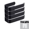 Self Adhesive Wall Mounted Towel Rack Bathroom Towel Holder And Toilet Paper Hanger 12