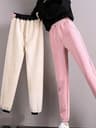 Women Winter Warm Leggings Thick Fleece Plus Size Casual Pants 9