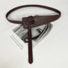 High Quality Soft PU Leather Knot Waist Belt For Women Long Adjustable Corset Style Waistband 6