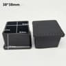 Non Slip Chair Leg Caps Rubber Square Furniture Floor Protectors 13