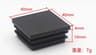 Plastic Square Tube End Caps For Chair Legs And Furniture Pipes 16 PCS 10