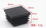 Plastic Square Tube End Caps For Chair Legs And Furniture Pipes 16 PCS 11