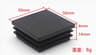 Plastic Square Tube End Caps For Chair Legs And Furniture Pipes 16 PCS 8