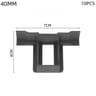 Solar Panel Water Drainage Clips Set Adjustable Dust And Water Removal Fasteners 9
