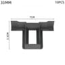 Solar Panel Water Drainage Clips Set Adjustable Dust And Water Removal Fasteners 11