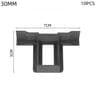 Solar Panel Water Drainage Clips Set Adjustable Dust And Water Removal Fasteners 6