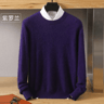 Cozy Mink Cashmere Pullover for Men