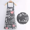 Premium Floral Waterproof Apron  Adjustable Cooking Bib With Pocket For Baking  Gardening 6